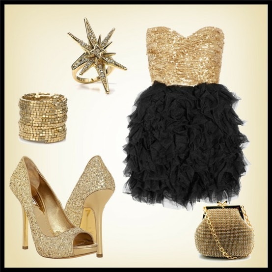 polyvore holiday look
